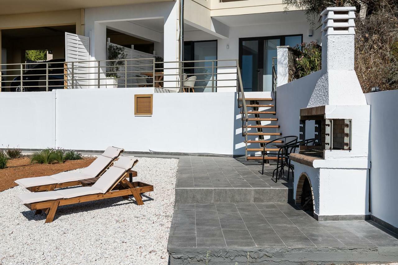 Blue Island Luxury Apartment Káto Darátsos Eksteriør bilde